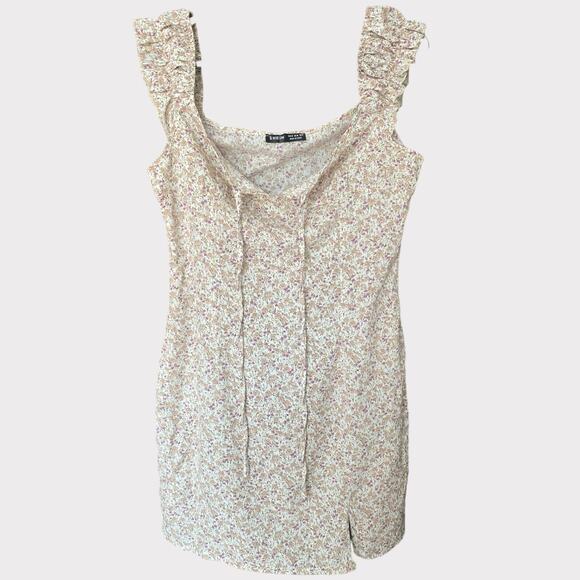 SHEIN Dress Size M Sleeveless Floral Dress 100% Polyester US 6 - Picture 1 of 6